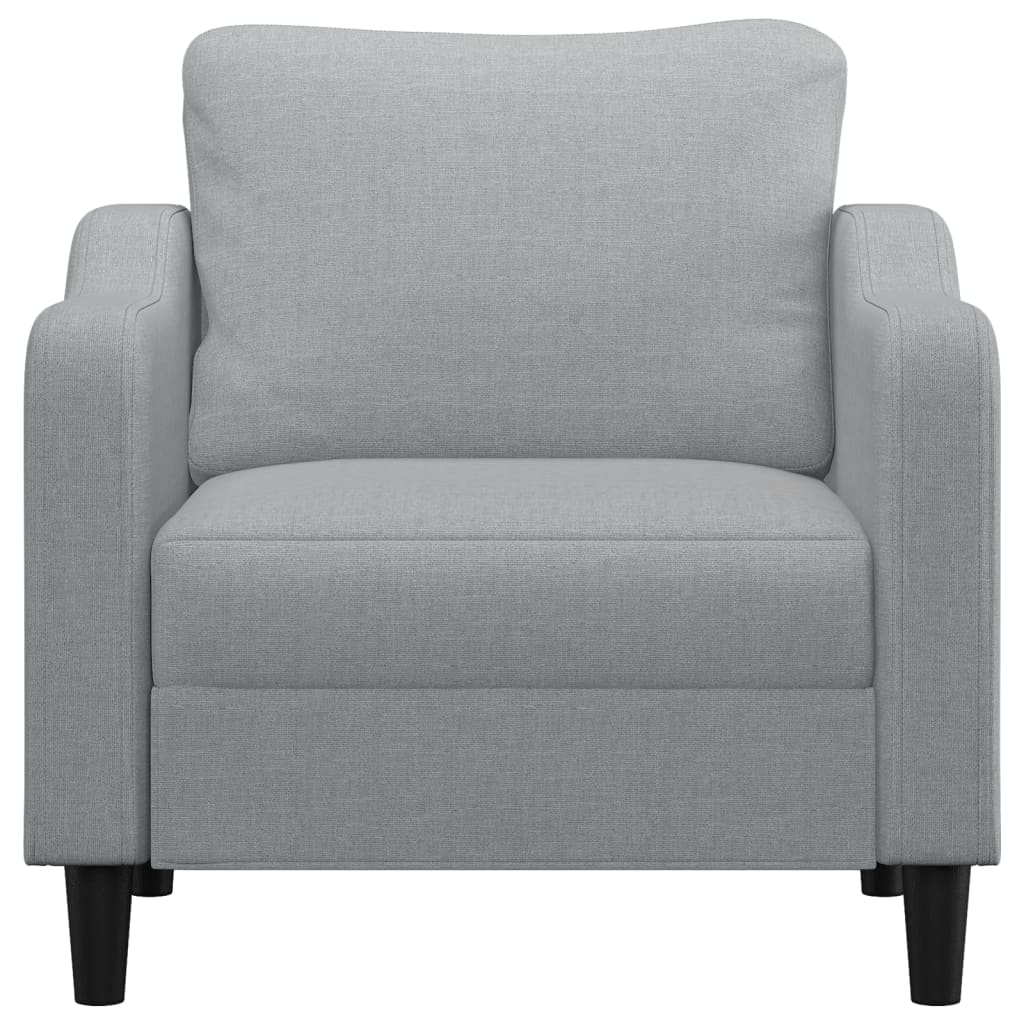 Fauteuil 60 cm stof lichtgrijs Banken | Creëer jouw Trendy Thuis | Gratis bezorgd & Retour | Trendy.nl