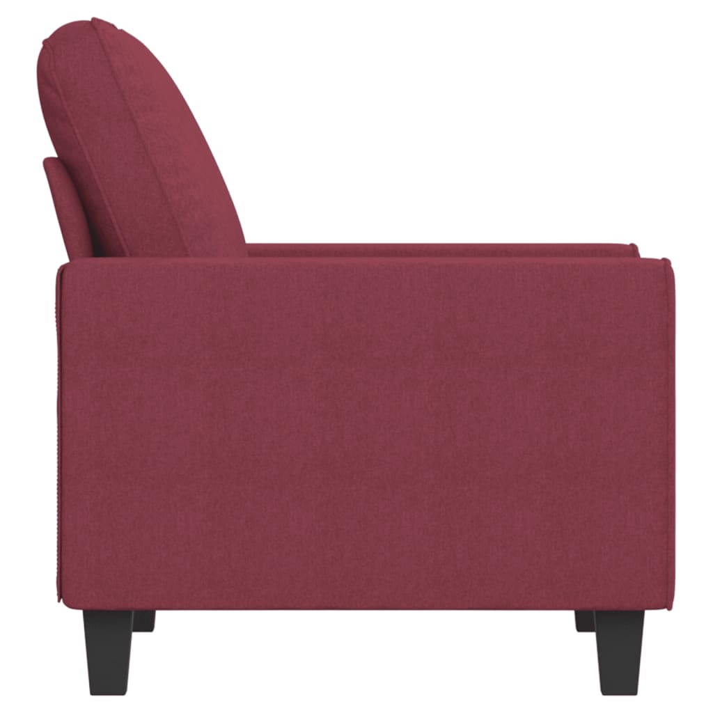 Fauteuil 60 cm stof wijnrood Banken | Creëer jouw Trendy Thuis | Gratis bezorgd & Retour | Trendy.nl