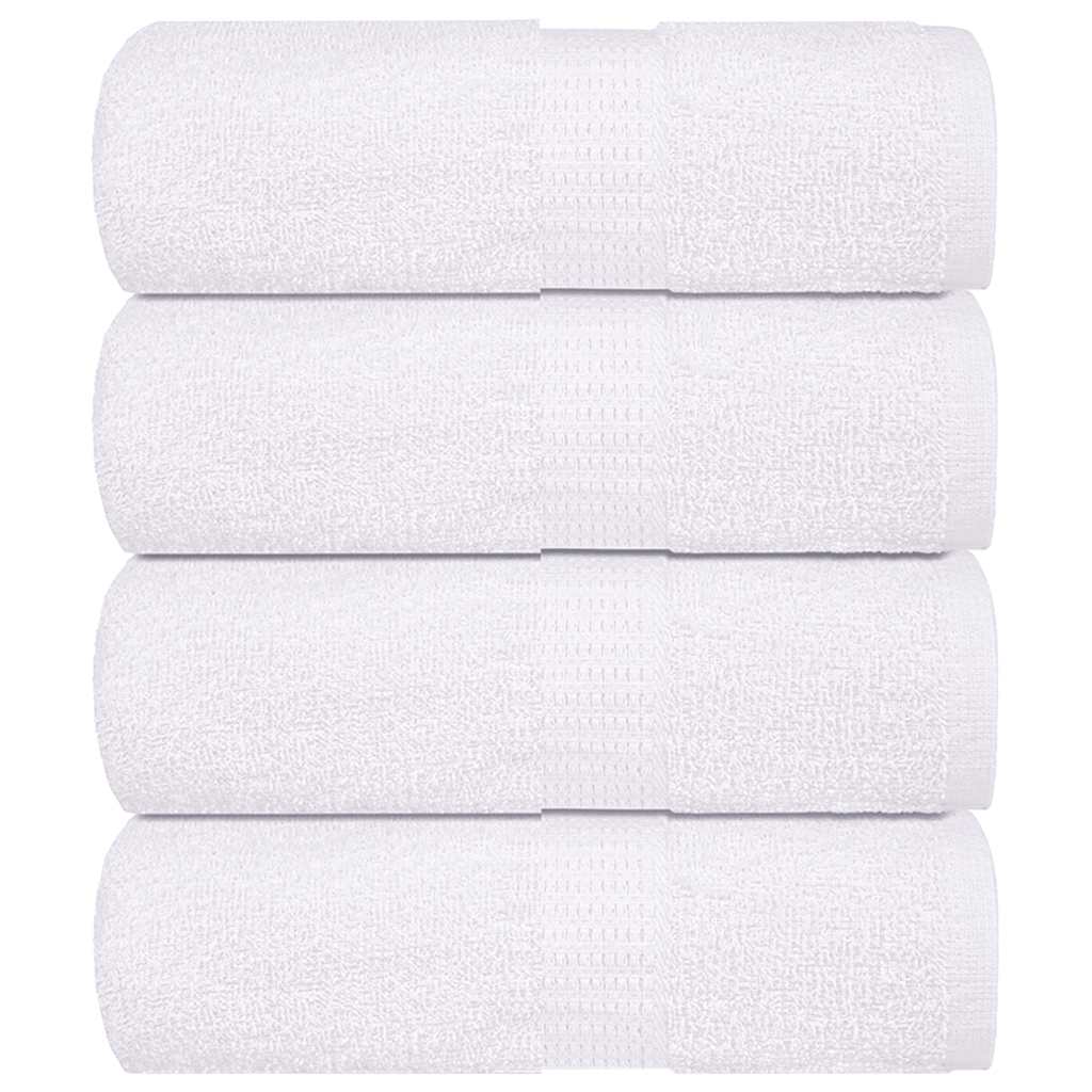 Washandjes 4 st 15x21 cm 360 g/m² 100% katoen wit