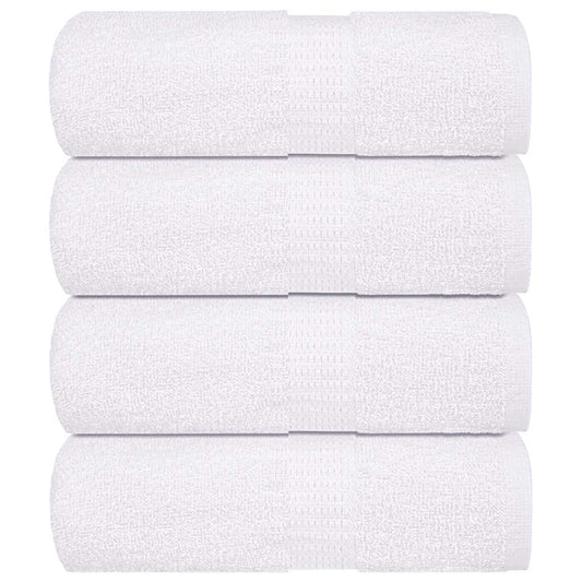 Washandjes 4 st 15x21 cm 360 g/m² 100% katoen wit