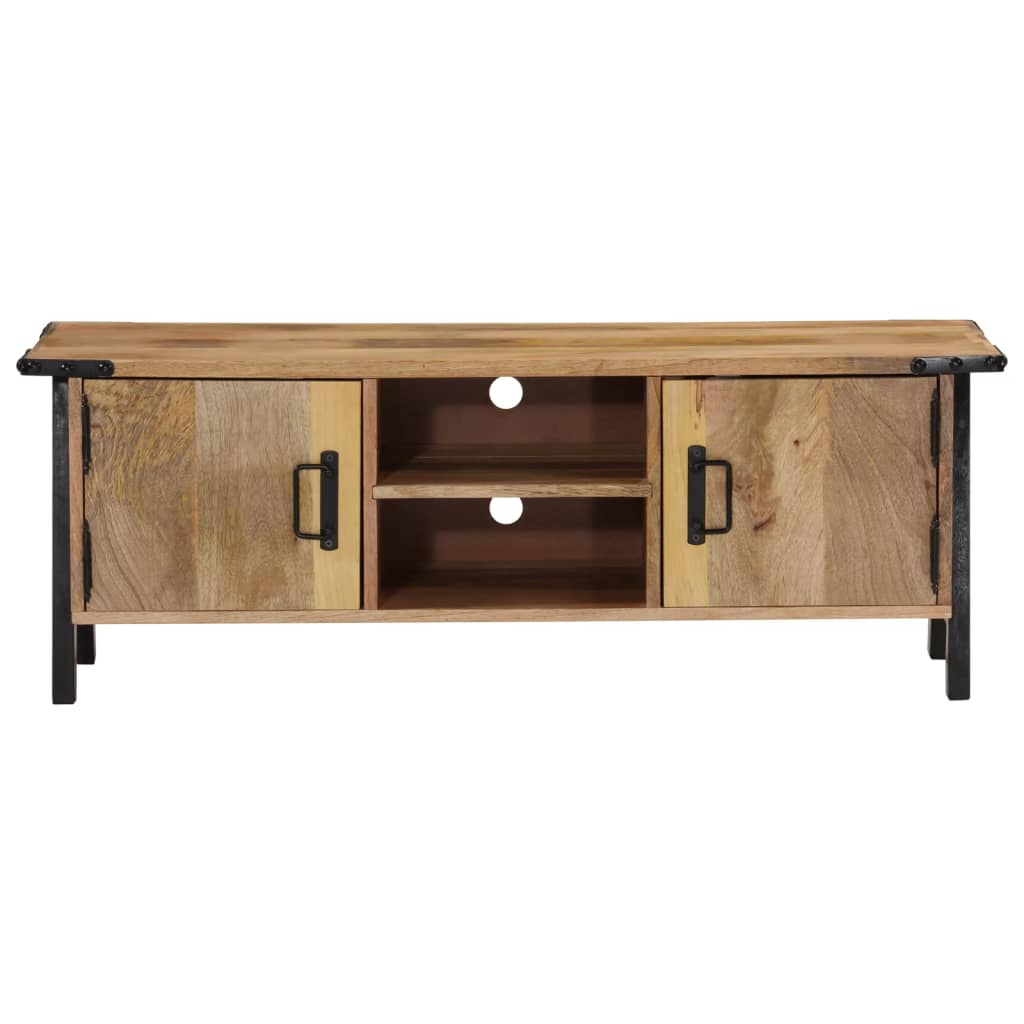 Tv-meubel 110x35x40 cm massief mangohout Cd- & dvd-kasten | Creëer jouw Trendy Thuis | Gratis bezorgd & Retour | Trendy.nl