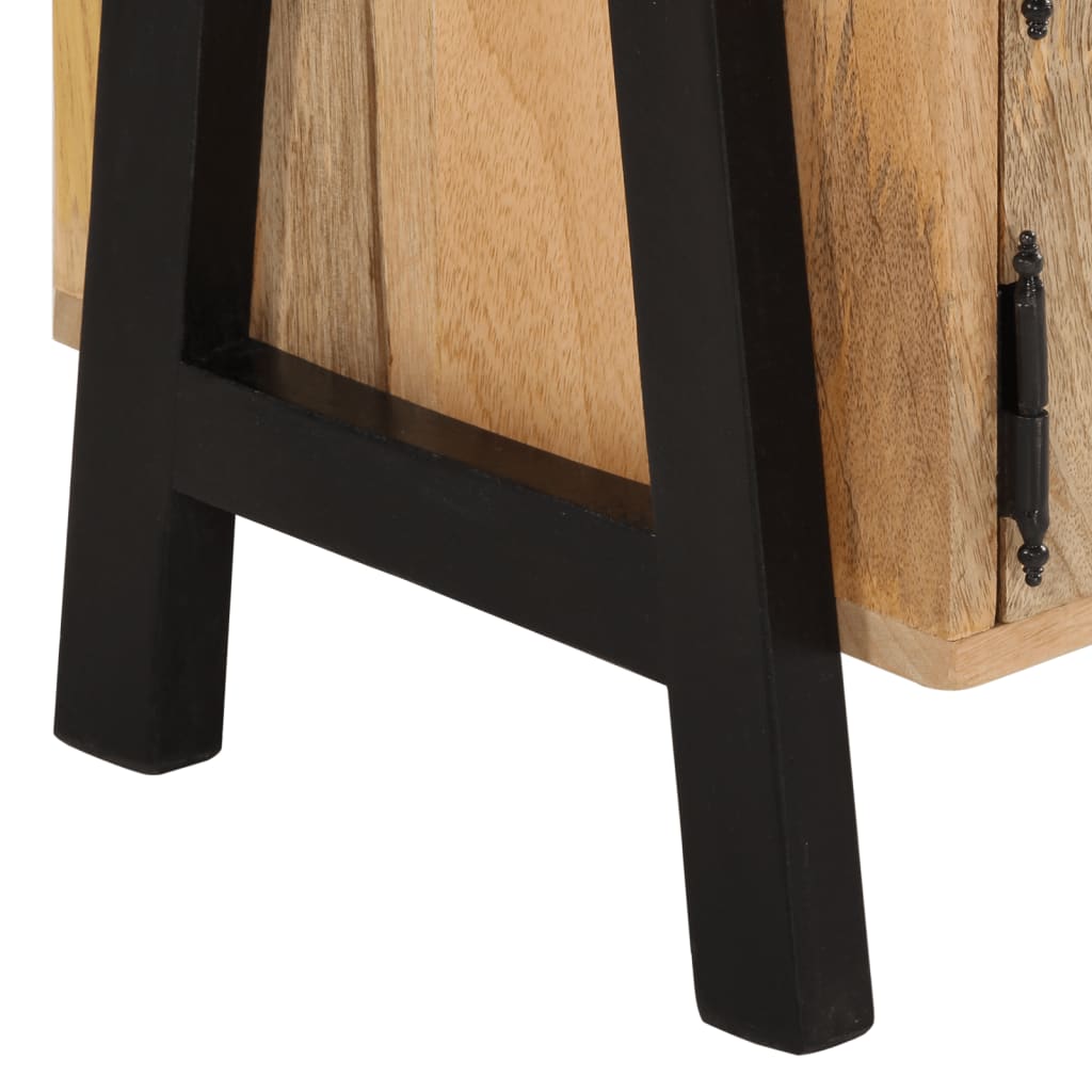 Tv-meubel 110x35x40 cm massief mangohout Cd- & dvd-kasten | Creëer jouw Trendy Thuis | Gratis bezorgd & Retour | Trendy.nl