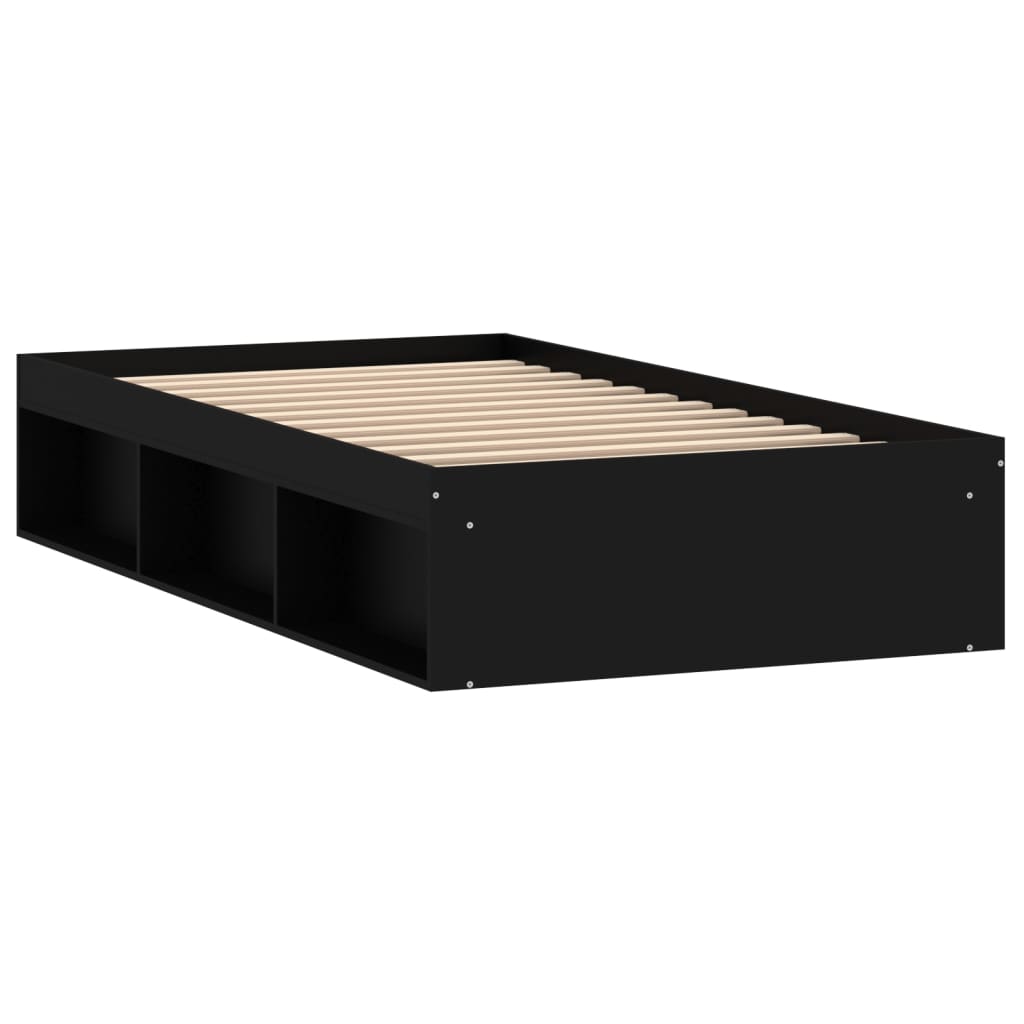 Bedframe zwart 90x200 cm Bedden & bedframes | Creëer jouw Trendy Thuis | Gratis bezorgd & Retour | Trendy.nl