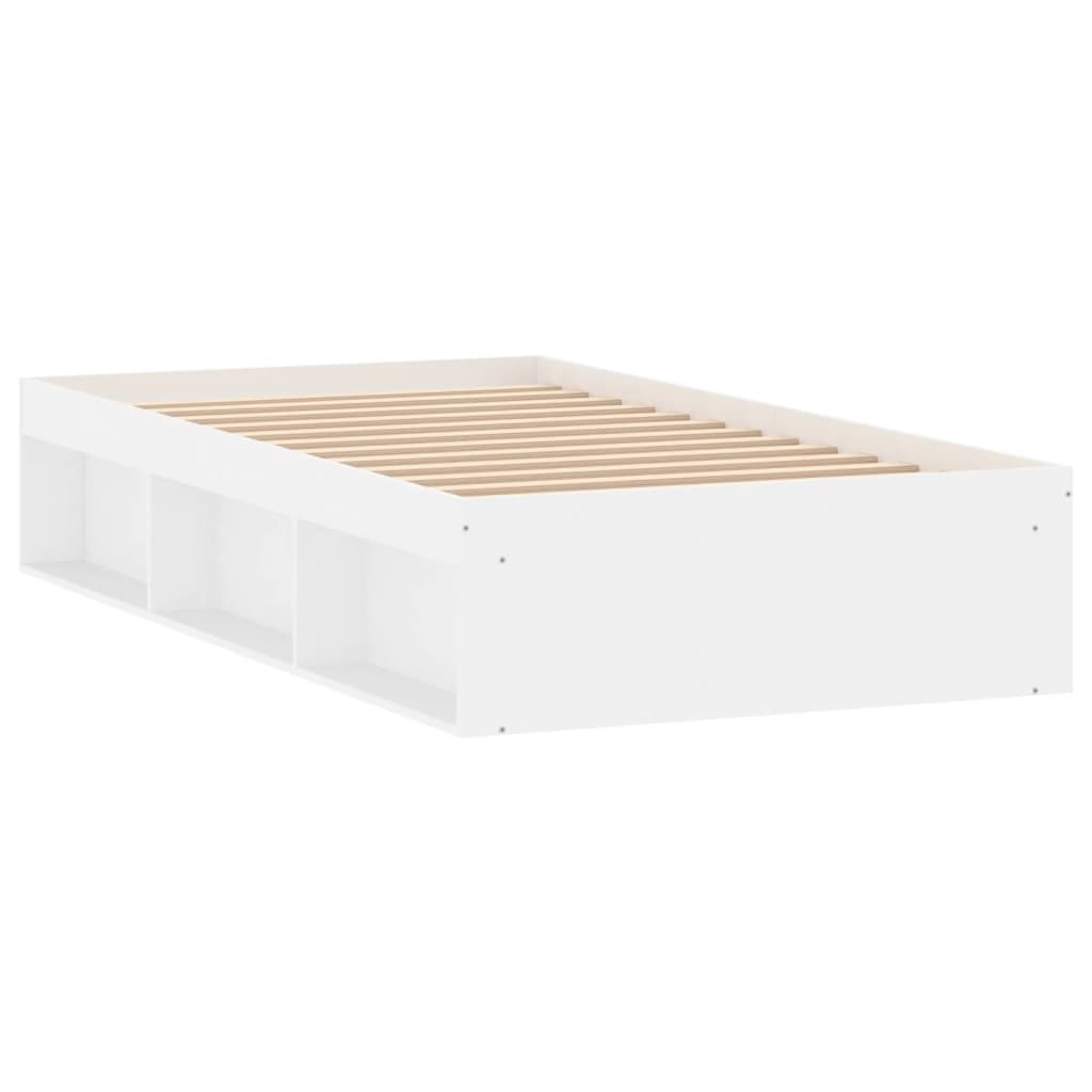 Bedframe wit 90x190 cm Bedden & bedframes | Creëer jouw Trendy Thuis | Gratis bezorgd & Retour | Trendy.nl