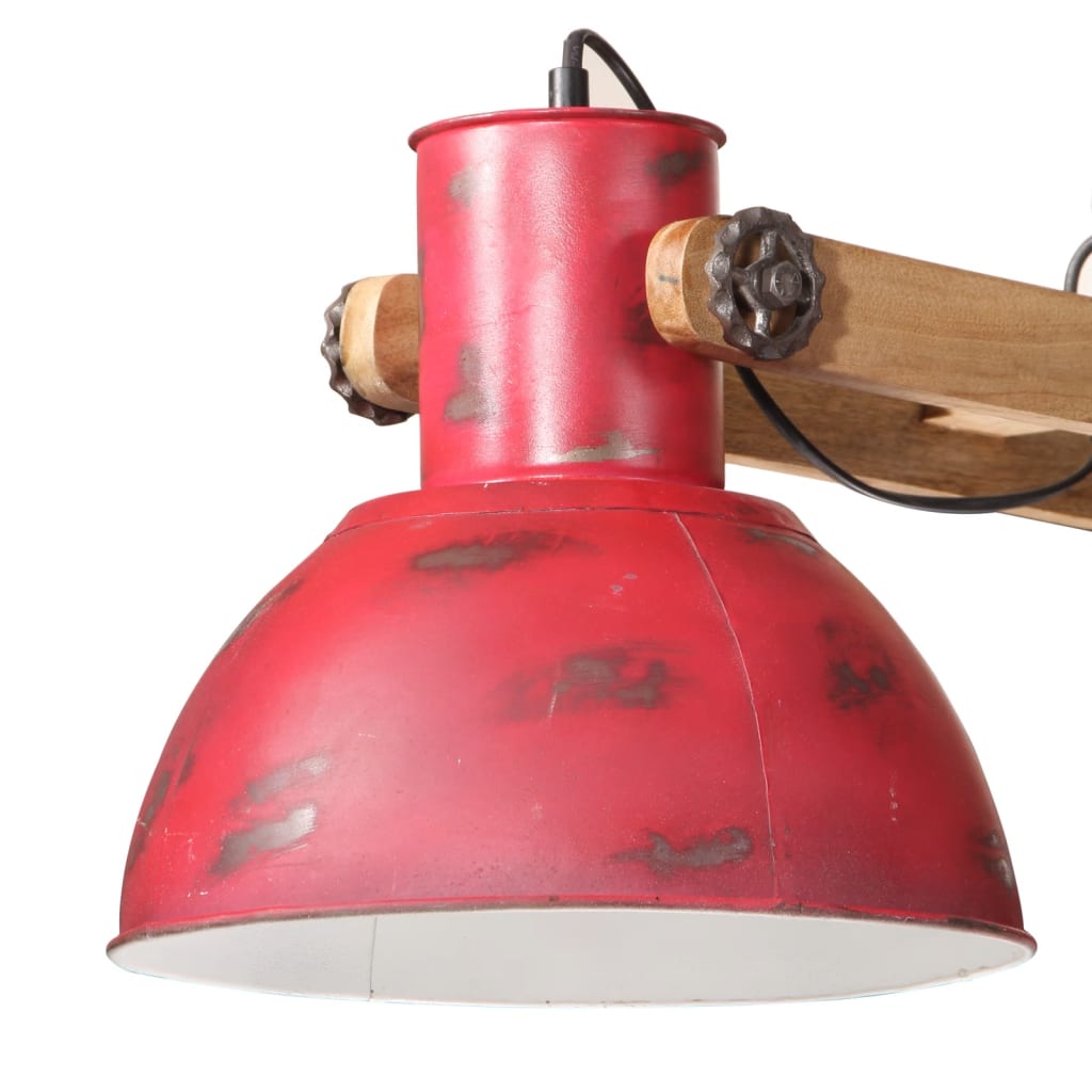 Hanglamp 25 W E27 85x28x109 cm verweerd rood Lampen | Creëer jouw Trendy Thuis | Gratis bezorgd & Retour | Trendy.nl