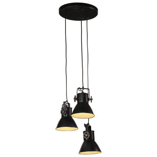 Hanglamp 25 W E27 30x30x100 cm zwart Lampen | Creëer jouw Trendy Thuis | Gratis bezorgd & Retour | Trendy.nl