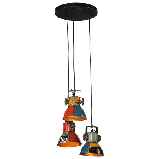 Hanglamp 25 W E27 30x30x100 cm meerkleurig Lampen | Creëer jouw Trendy Thuis | Gratis bezorgd & Retour | Trendy.nl