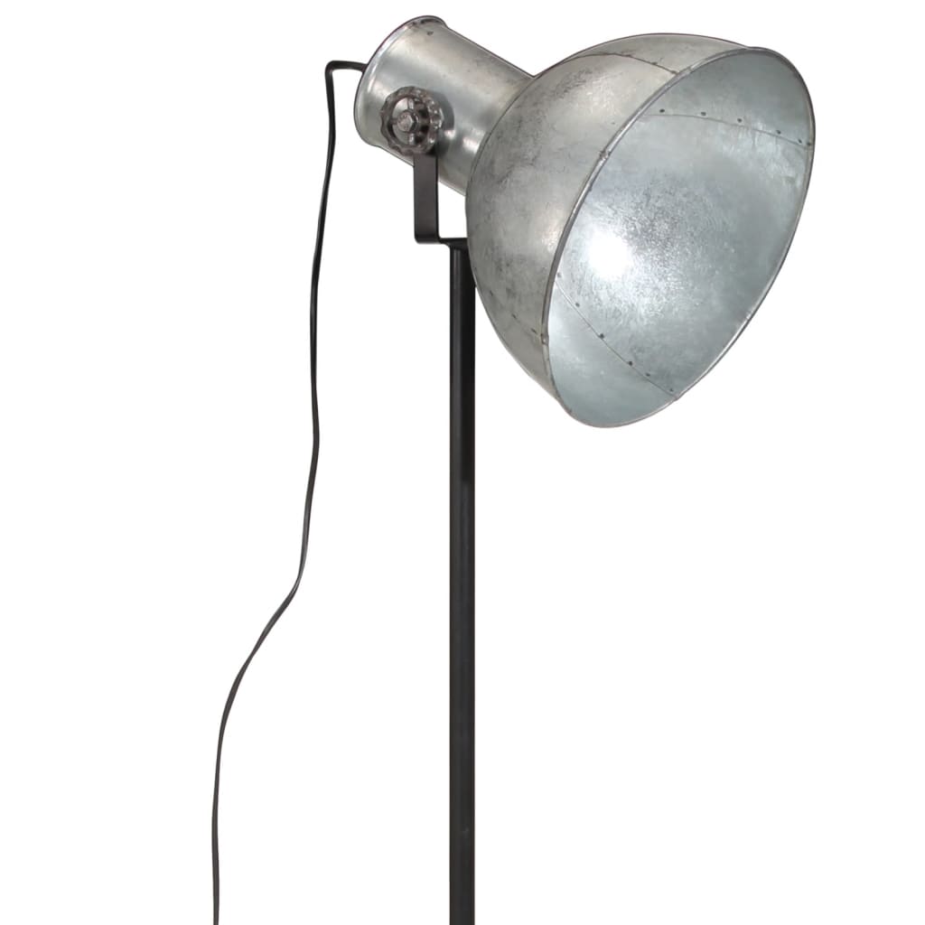 Vloerlamp 25 W E27 61x61x90/150 cm vintage zilverkleurig Lampen | Creëer jouw Trendy Thuis | Gratis bezorgd & Retour | Trendy.nl