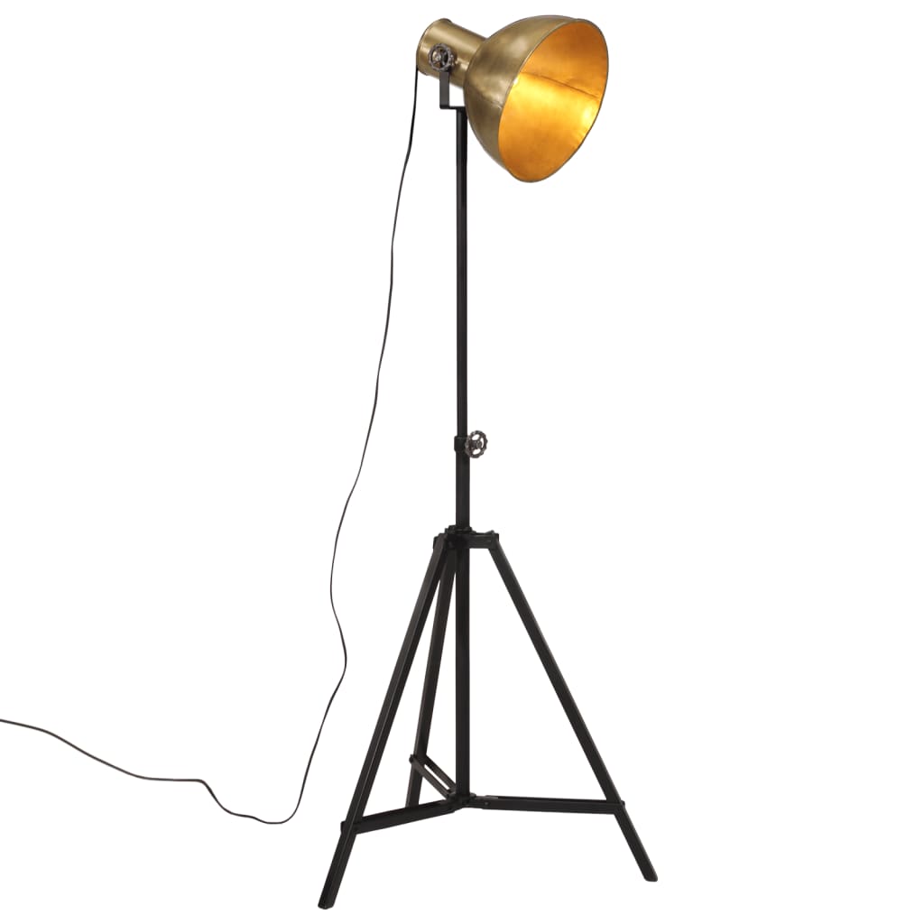 Vloerlamp 25 W E27 61x61x90/150 cm antiek messingkleurig Lampen | Creëer jouw Trendy Thuis | Gratis bezorgd & Retour | Trendy.nl
