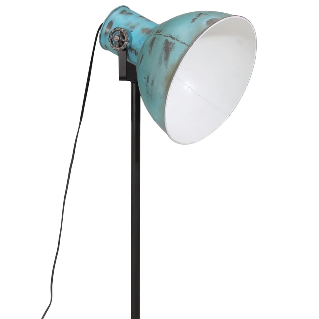 Vloerlamp 25 W E27 61x61x90/150 cm verweerd blauw Lampen | Creëer jouw Trendy Thuis | Gratis bezorgd & Retour | Trendy.nl