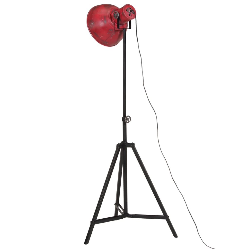 Vloerlamp 25 W E27 61x61x90/150 cm verweerd rood Lampen | Creëer jouw Trendy Thuis | Gratis bezorgd & Retour | Trendy.nl
