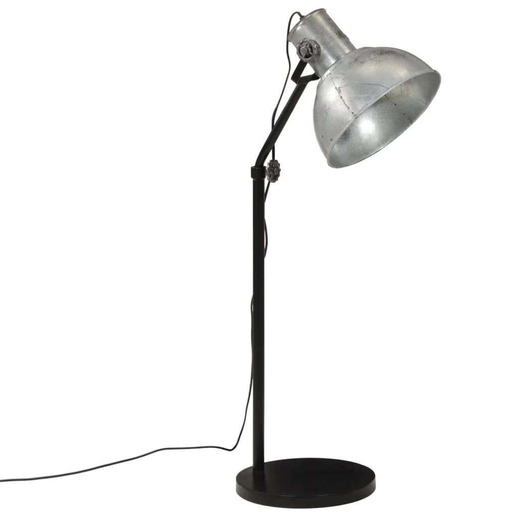 Vloerlamp 25 W E27 30x30x90-150 cm vintage zilverkleurig Lampen | Creëer jouw Trendy Thuis | Gratis bezorgd & Retour | Trendy.nl