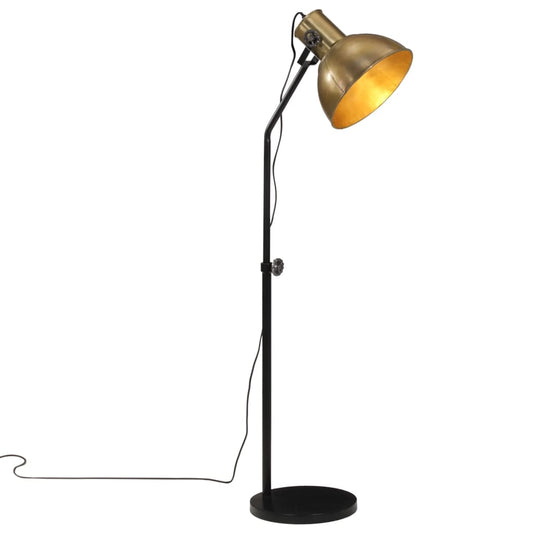 Vloerlamp 25 W E27 30x30x90-150 cm antiek messingkleurig Lampen | Creëer jouw Trendy Thuis | Gratis bezorgd & Retour | Trendy.nl