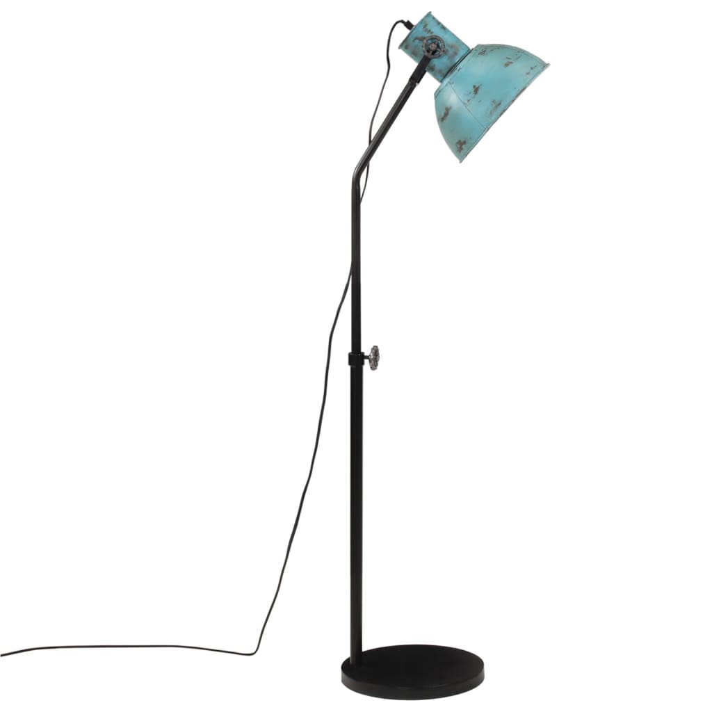Vloerlamp 25 W E27 30x30x90/150 cm verweerd blauw Lampen | Creëer jouw Trendy Thuis | Gratis bezorgd & Retour | Trendy.nl