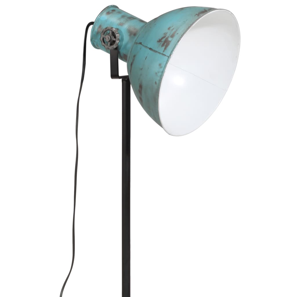 Vloerlamp 25 W E27 75x75x90-150 cm verweerd blauw Lampen | Creëer jouw Trendy Thuis | Gratis bezorgd & Retour | Trendy.nl