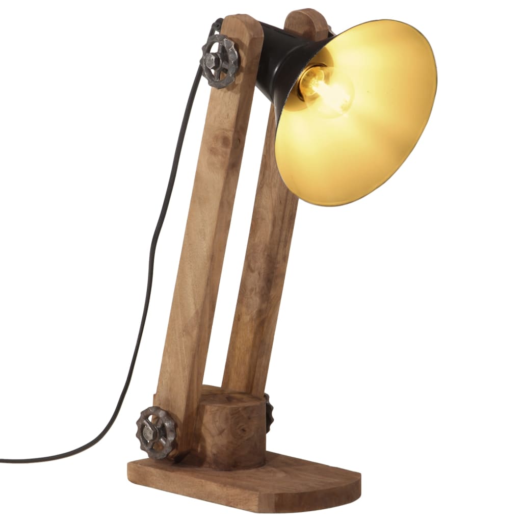 Bureaulamp 25 W E27 23x13x52 cm zwart Lampen | Creëer jouw Trendy Thuis | Gratis bezorgd & Retour | Trendy.nl