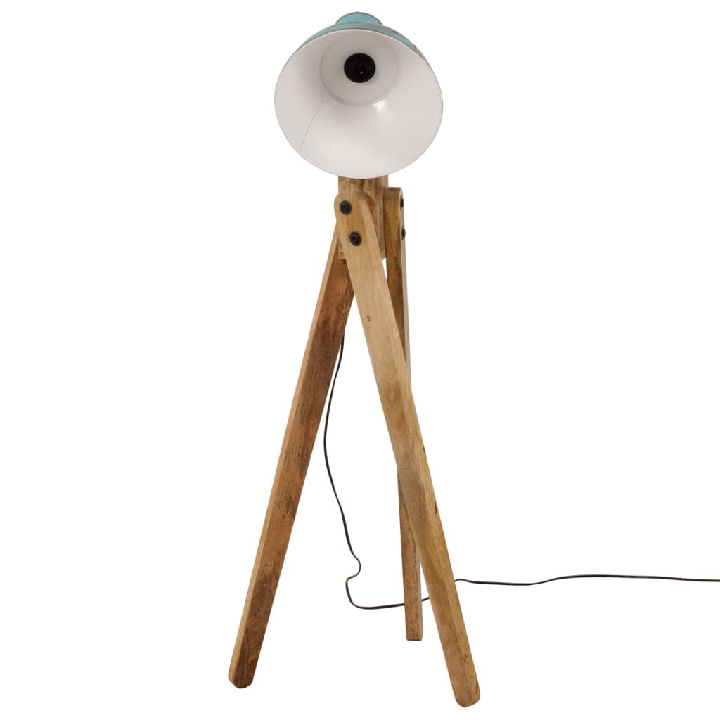 Vloerlamp 25 W E27 45x45x120 cm verweerd blauw Lampen | Creëer jouw Trendy Thuis | Gratis bezorgd & Retour | Trendy.nl