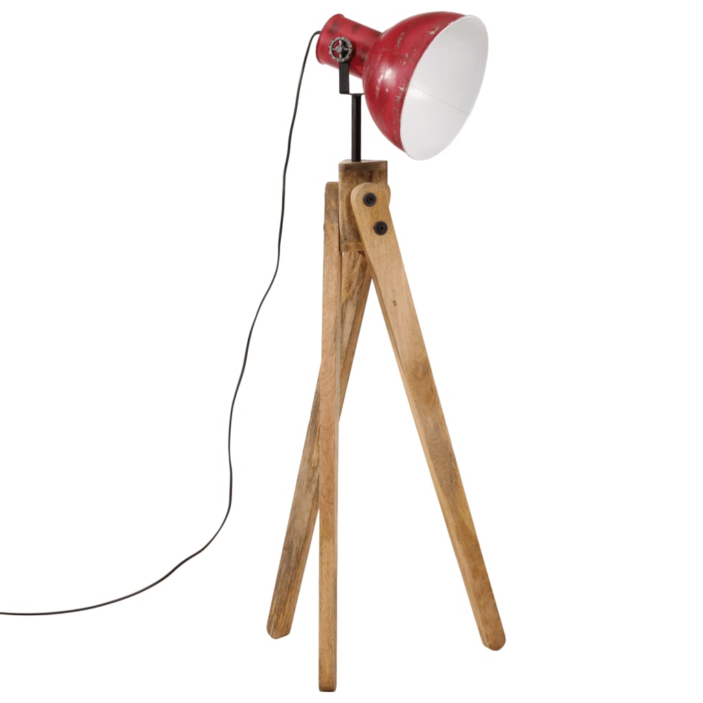 Vloerlamp 25 W E27 45x45x120 cm verweerd rood Lampen | Creëer jouw Trendy Thuis | Gratis bezorgd & Retour | Trendy.nl