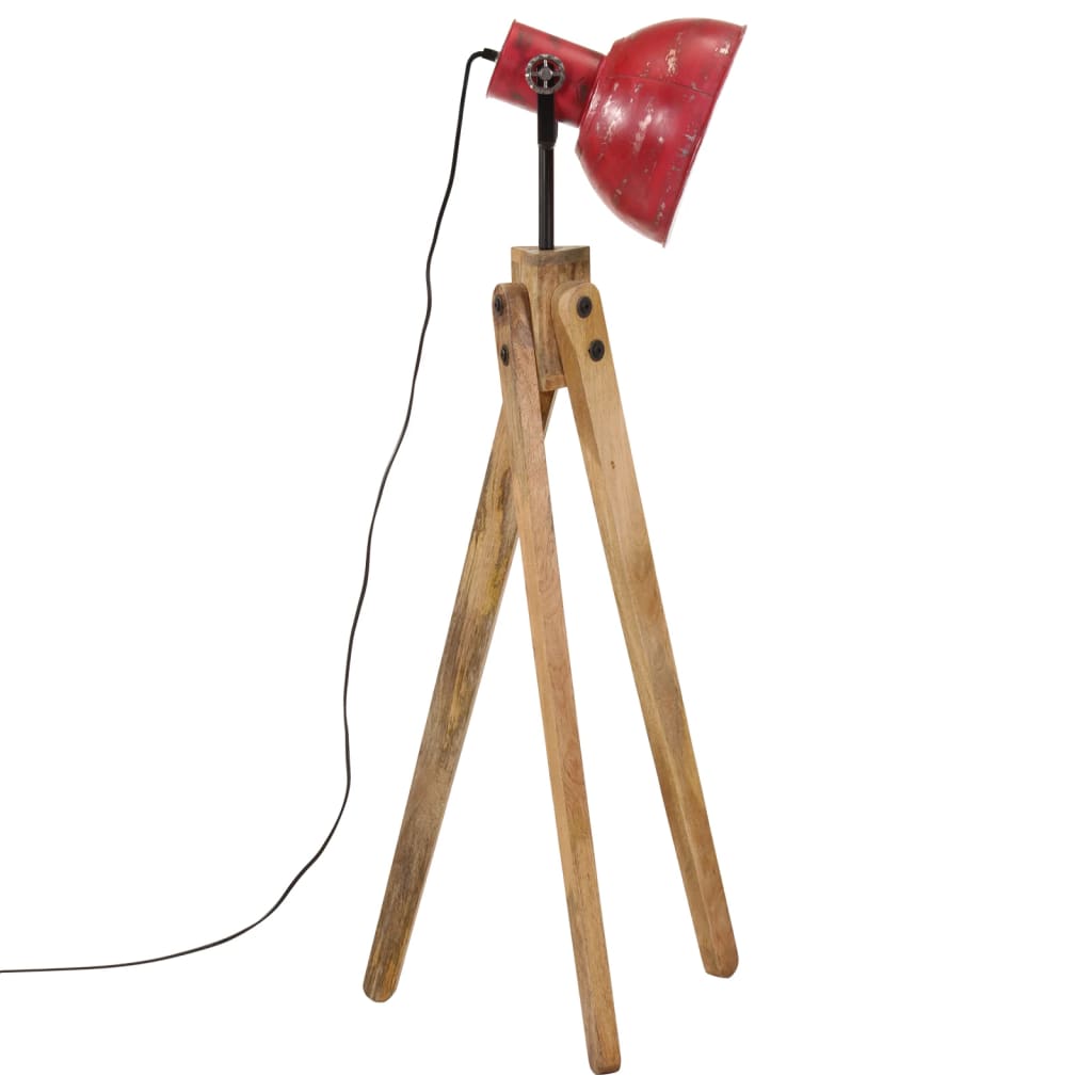 Vloerlamp 25 W E27 45x45x120 cm verweerd rood Lampen | Creëer jouw Trendy Thuis | Gratis bezorgd & Retour | Trendy.nl