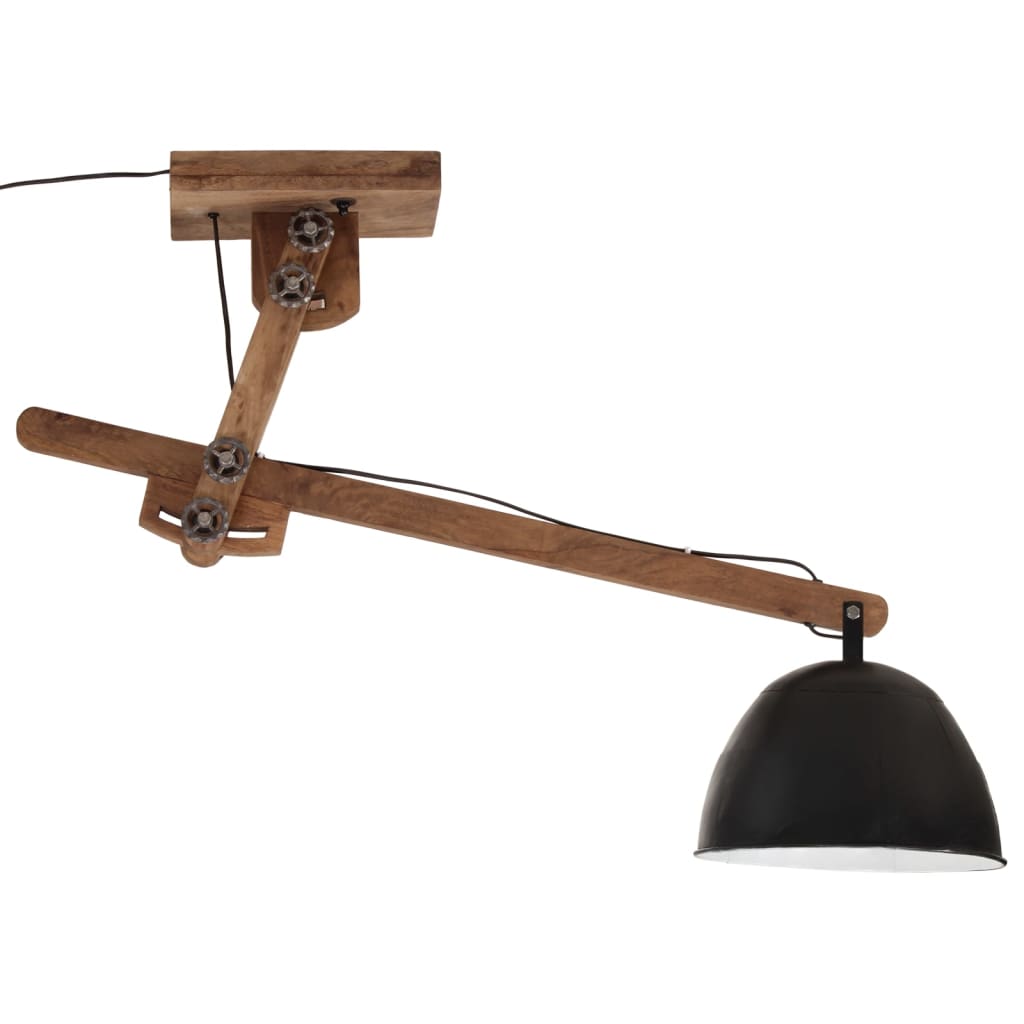 Plafondlamp 25 W E27 105x30x65-108 cm zwart Lampen | Creëer jouw Trendy Thuis | Gratis bezorgd & Retour | Trendy.nl