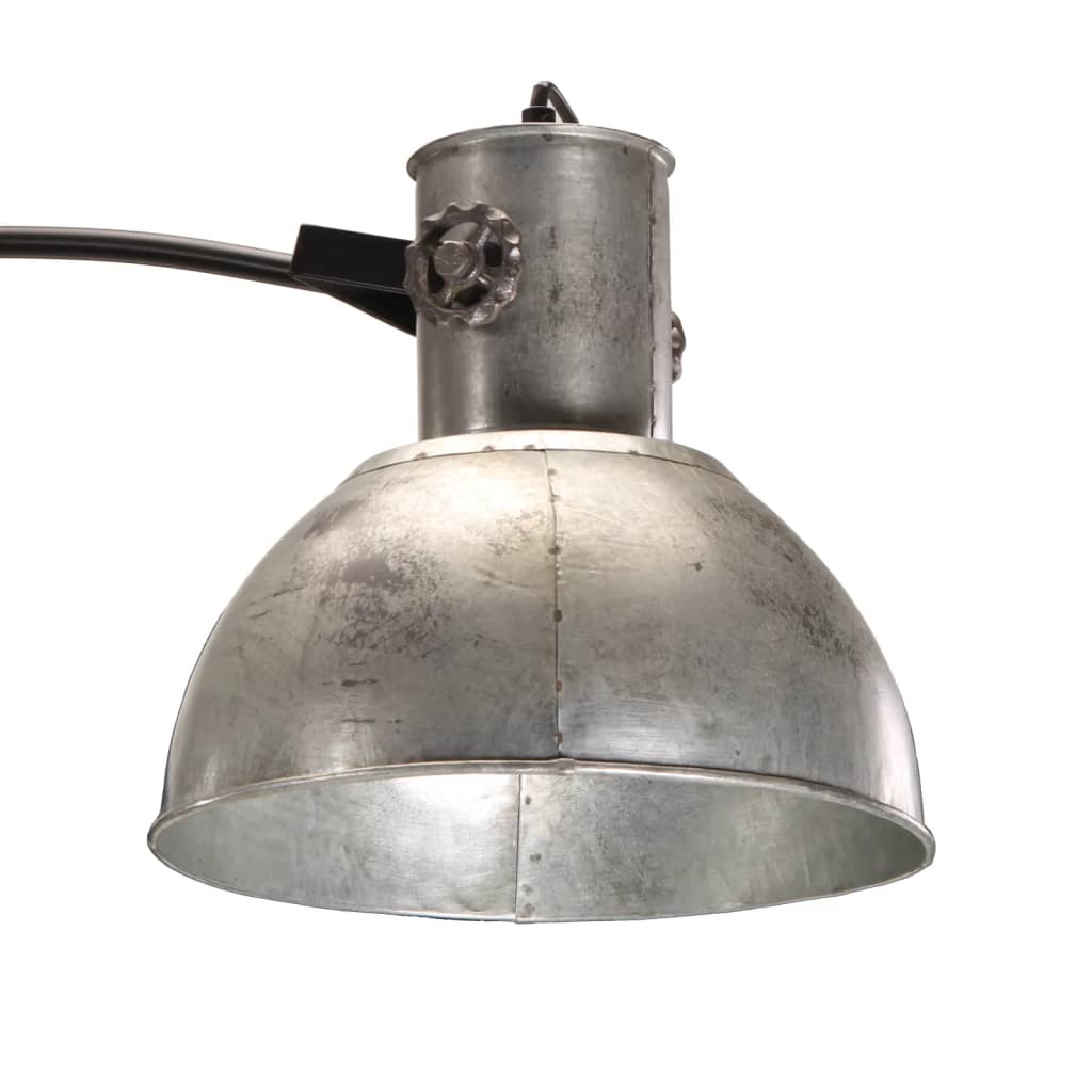 Vloerlamp 25 W E27 150 cm vintage zilverkleurig Lampen | Creëer jouw Trendy Thuis | Gratis bezorgd & Retour | Trendy.nl