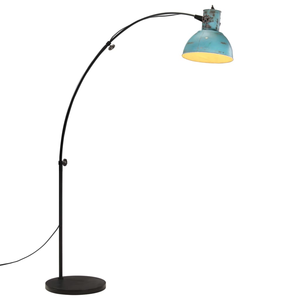 Vloerlamp 25 W E27 150 cm verweerd blauw Lampen | Creëer jouw Trendy Thuis | Gratis bezorgd & Retour | Trendy.nl