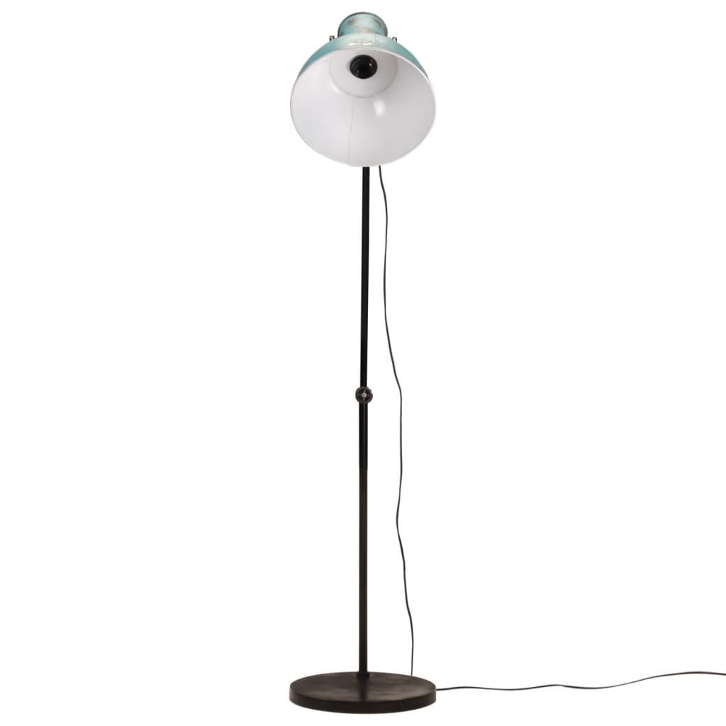 Vloerlamp 25 W E27 150 cm verweerd blauw Lampen | Creëer jouw Trendy Thuis | Gratis bezorgd & Retour | Trendy.nl