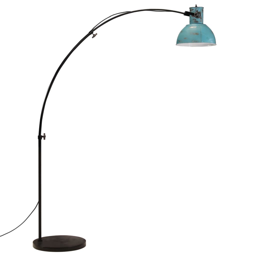 Vloerlamp 25 W E27 150 cm verweerd blauw Lampen | Creëer jouw Trendy Thuis | Gratis bezorgd & Retour | Trendy.nl