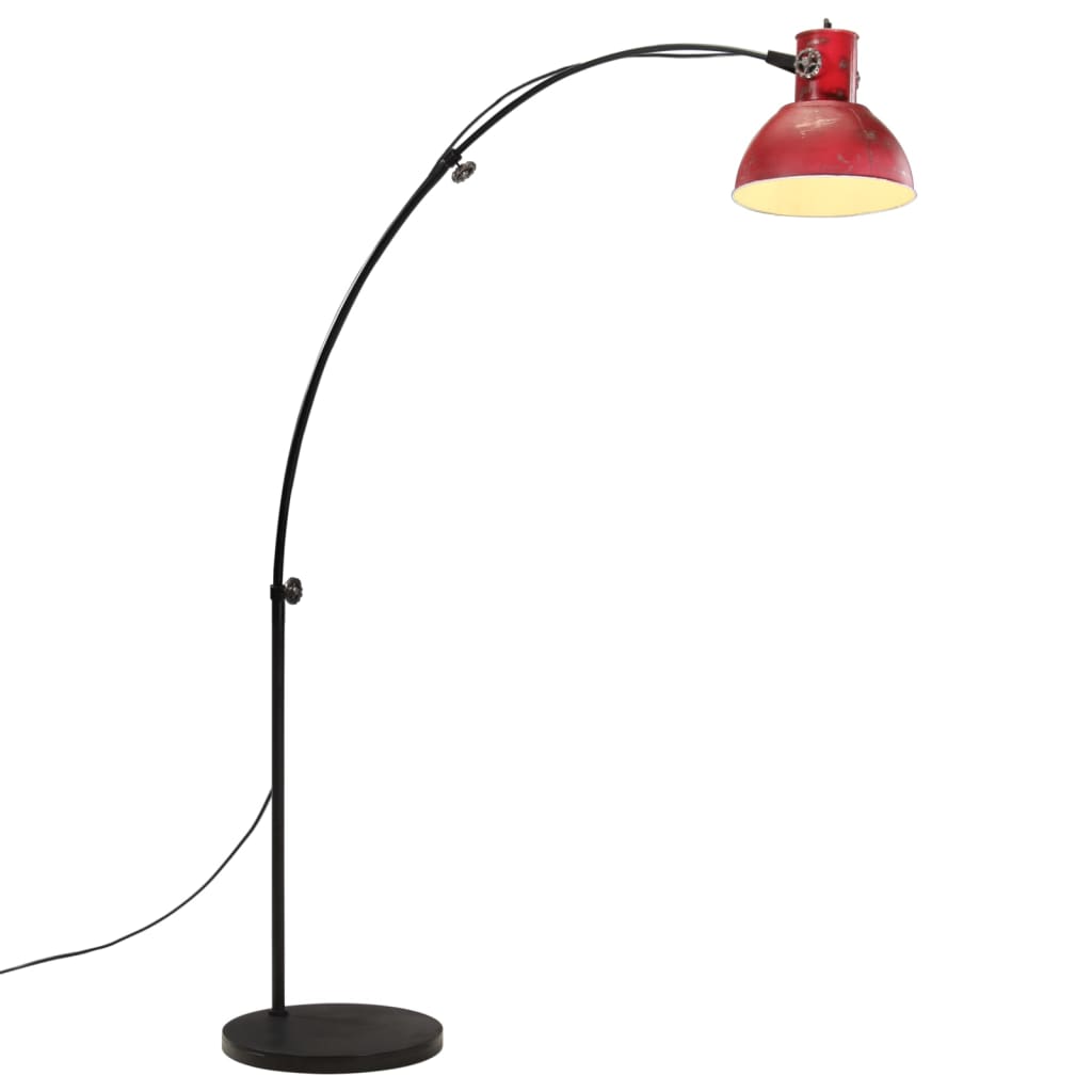 Vloerlamp 25 W E27 150 cm verweerd rood Lampen | Creëer jouw Trendy Thuis | Gratis bezorgd & Retour | Trendy.nl