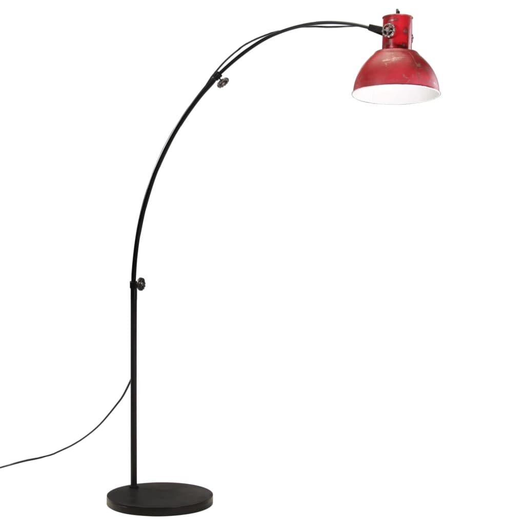 Vloerlamp 25 W E27 150 cm verweerd rood Lampen | Creëer jouw Trendy Thuis | Gratis bezorgd & Retour | Trendy.nl