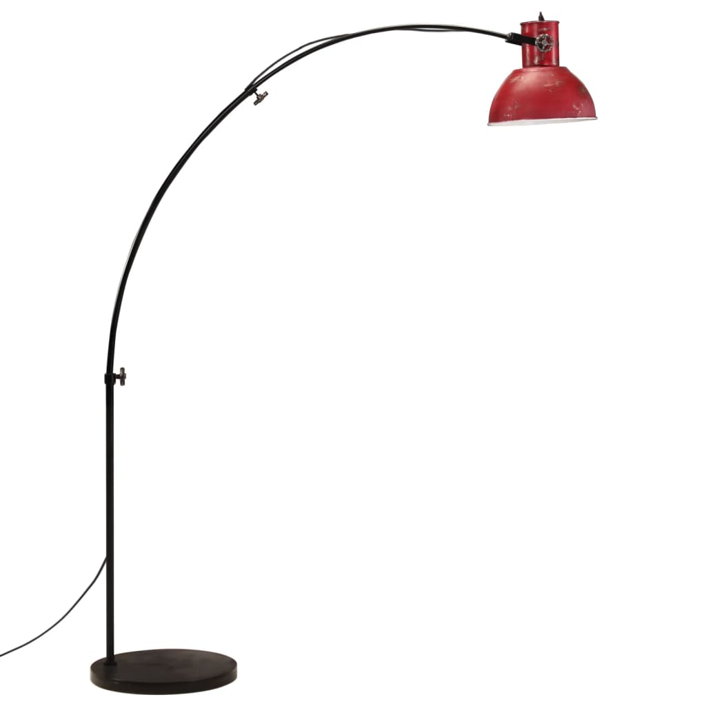 Vloerlamp 25 W E27 150 cm verweerd rood Lampen | Creëer jouw Trendy Thuis | Gratis bezorgd & Retour | Trendy.nl