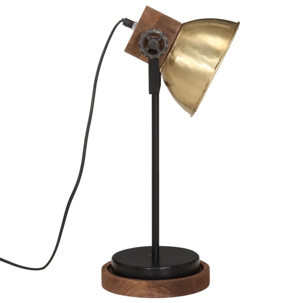 Bureaulamp 25 W E27 17x17x50 cm antiek messingkleurig Lampen | Creëer jouw Trendy Thuis | Gratis bezorgd & Retour | Trendy.nl