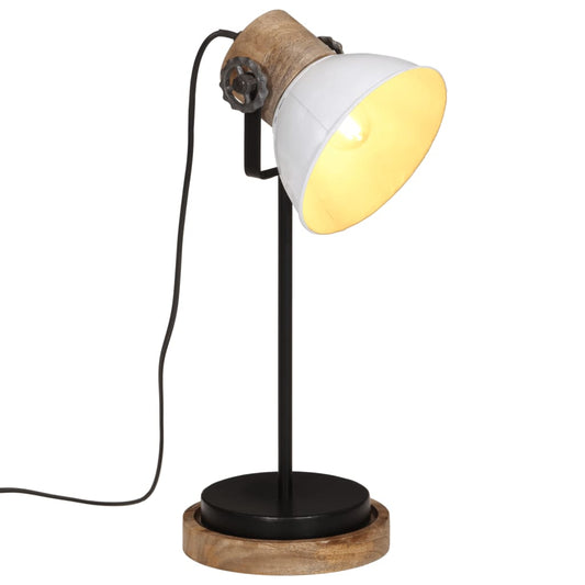 Bureaulamp 25 W E27 17x17x50 cm wit Lampen | Creëer jouw Trendy Thuis | Gratis bezorgd & Retour | Trendy.nl