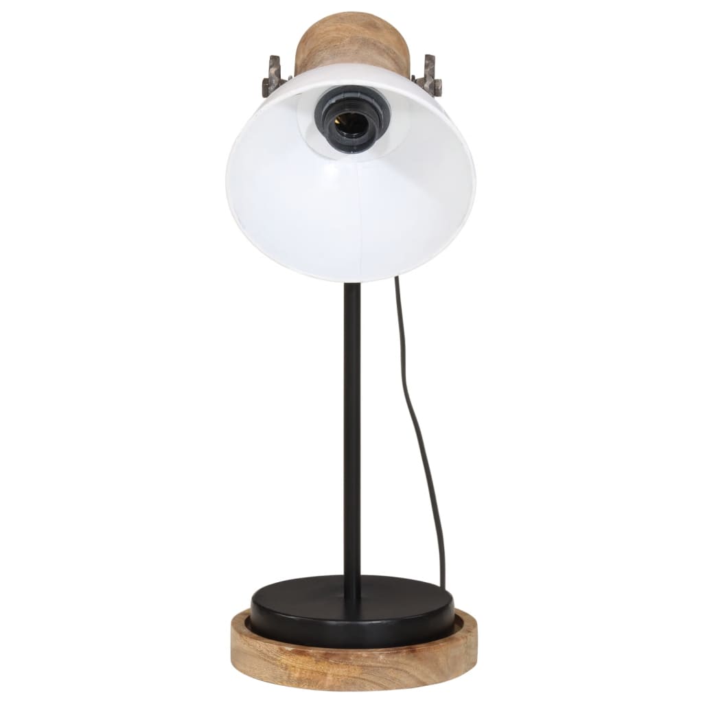 Bureaulamp 25 W E27 17x17x50 cm wit Lampen | Creëer jouw Trendy Thuis | Gratis bezorgd & Retour | Trendy.nl