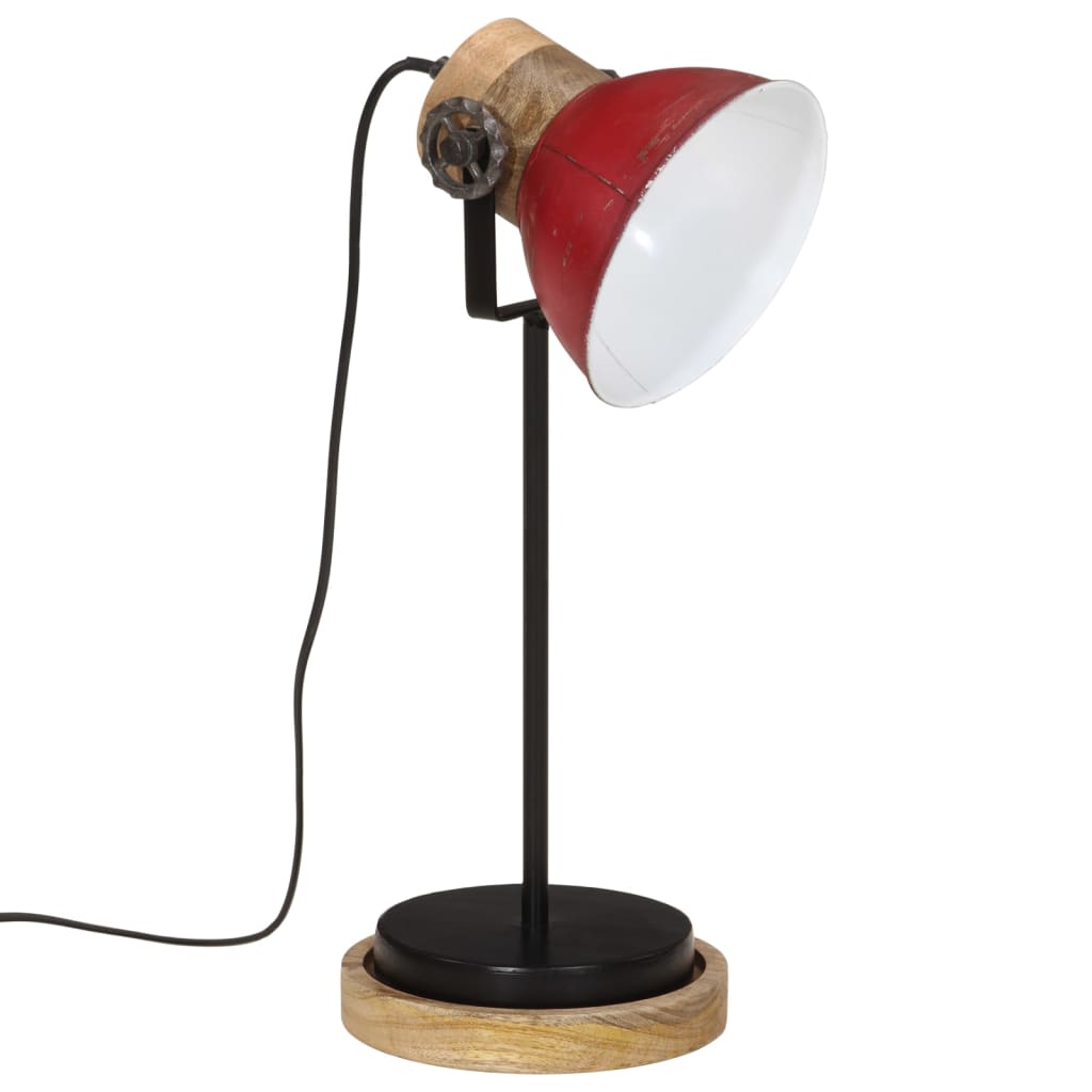 Bureaulamp 25 W E27 17x17x50 cm verweerd rood Lampen | Creëer jouw Trendy Thuis | Gratis bezorgd & Retour | Trendy.nl