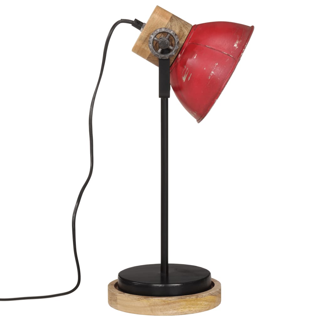 Bureaulamp 25 W E27 17x17x50 cm verweerd rood Lampen | Creëer jouw Trendy Thuis | Gratis bezorgd & Retour | Trendy.nl