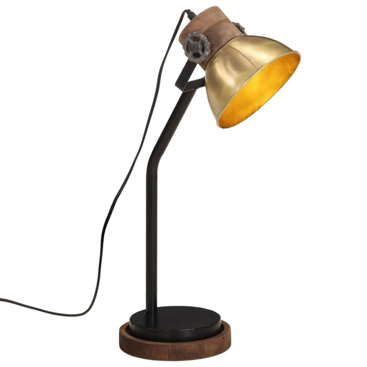 Bureaulamp 25 W E27 18x18x60 cm antiek messingkleurig Lampen | Creëer jouw Trendy Thuis | Gratis bezorgd & Retour | Trendy.nl