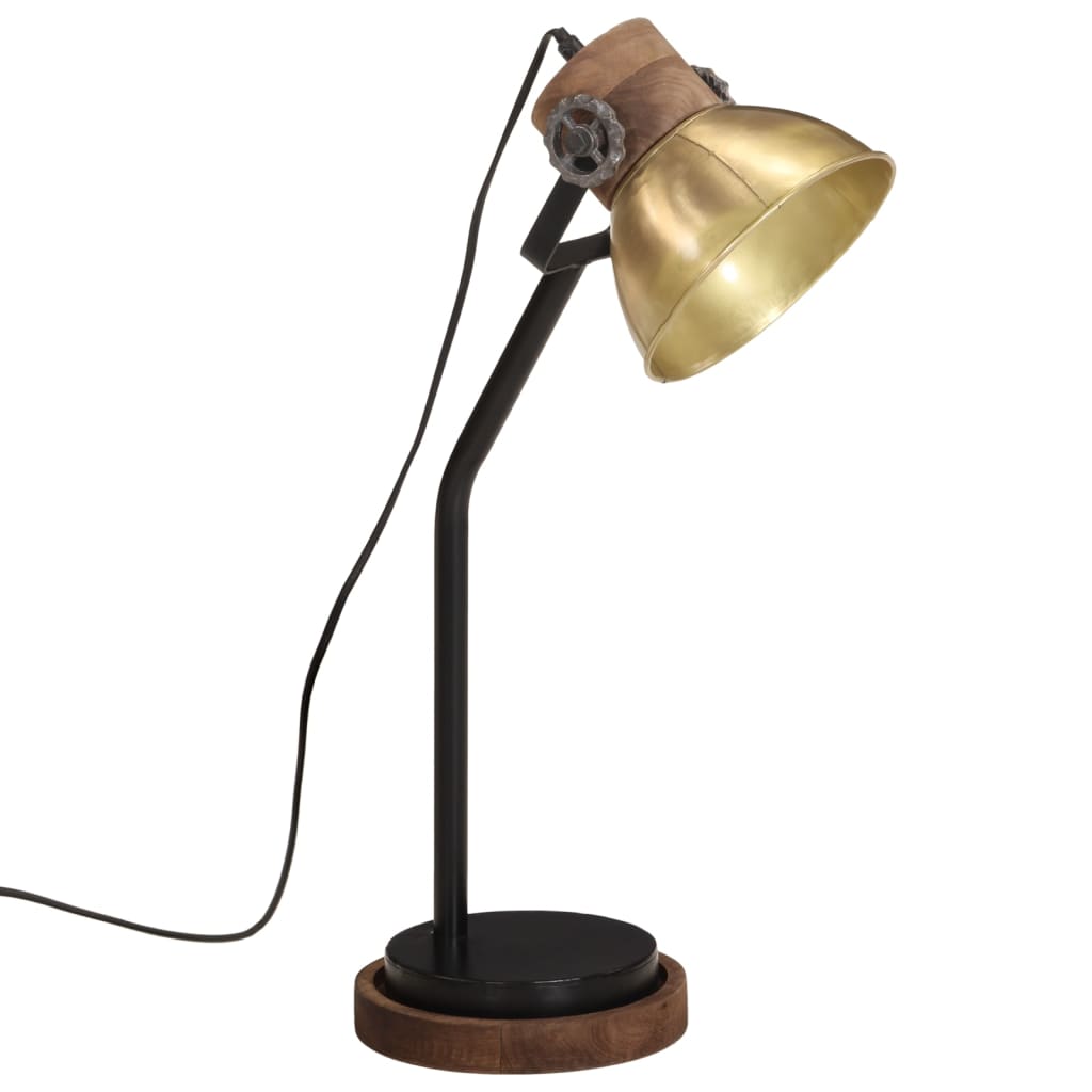 Bureaulamp 25 W E27 18x18x60 cm antiek messingkleurig Lampen | Creëer jouw Trendy Thuis | Gratis bezorgd & Retour | Trendy.nl