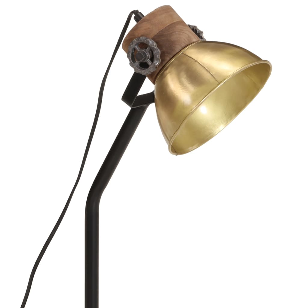 Bureaulamp 25 W E27 18x18x60 cm antiek messingkleurig Lampen | Creëer jouw Trendy Thuis | Gratis bezorgd & Retour | Trendy.nl