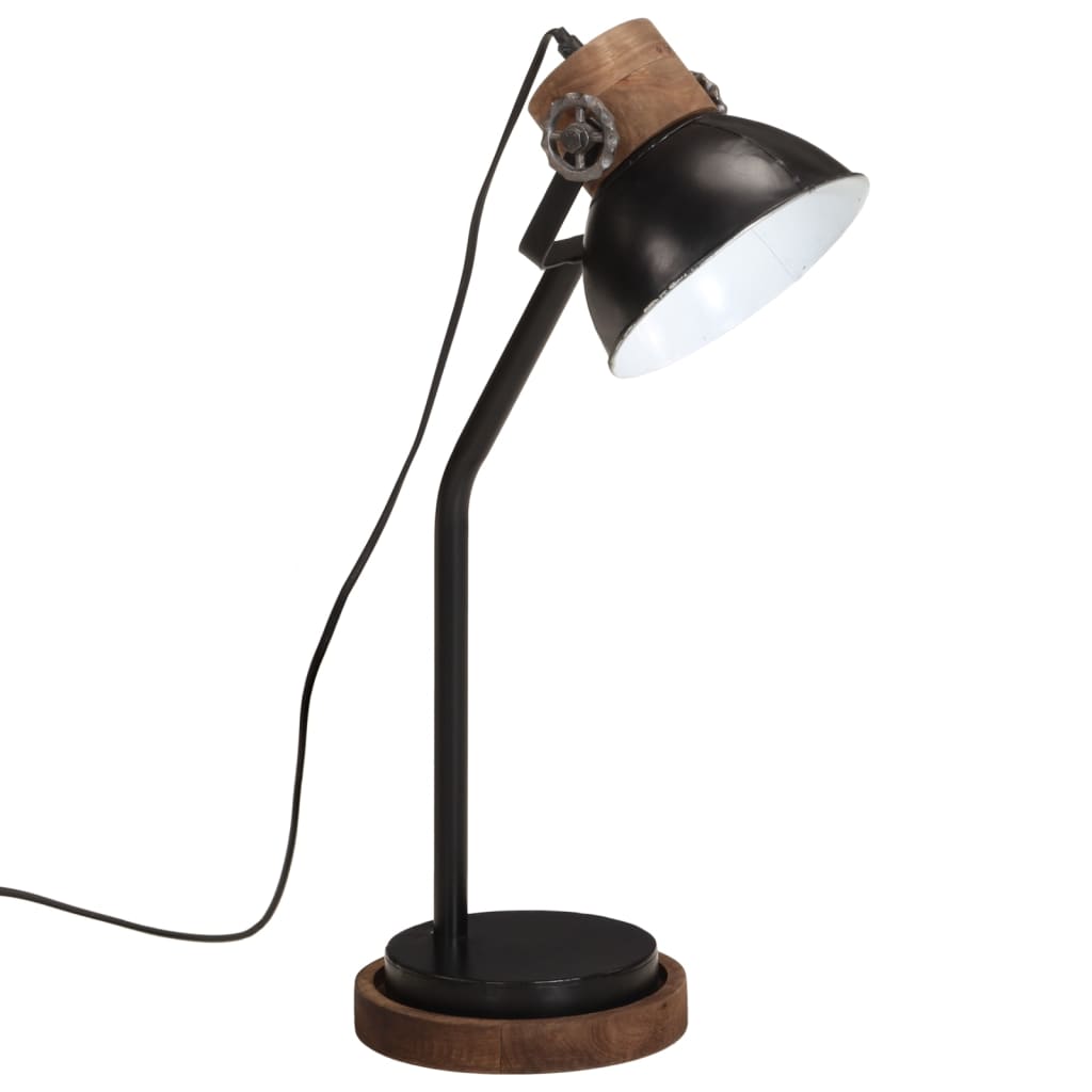 Bureaulamp 25 W E27 18x18x60 cm zwart Lampen | Creëer jouw Trendy Thuis | Gratis bezorgd & Retour | Trendy.nl