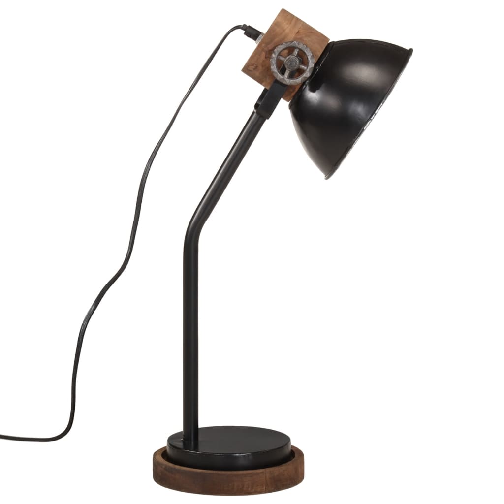 Bureaulamp 25 W E27 18x18x60 cm zwart Lampen | Creëer jouw Trendy Thuis | Gratis bezorgd & Retour | Trendy.nl