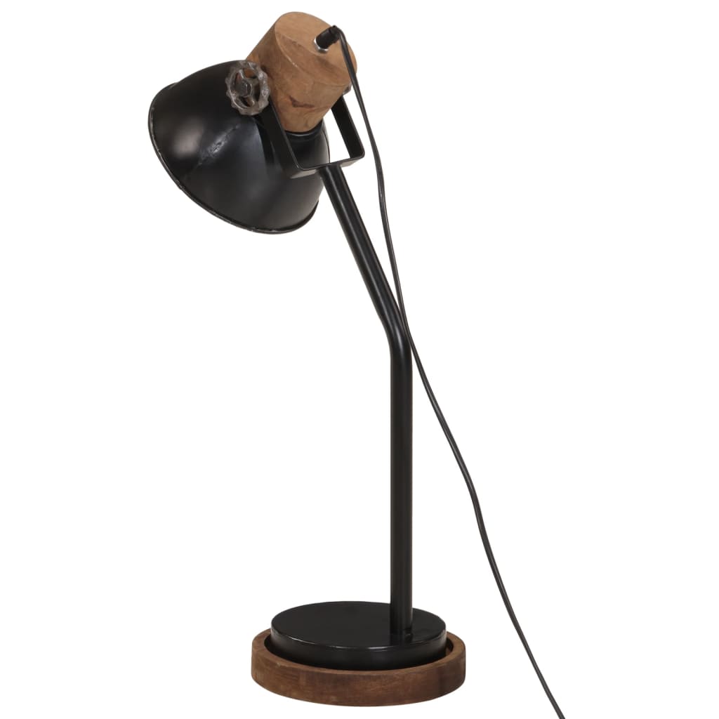 Bureaulamp 25 W E27 18x18x60 cm zwart Lampen | Creëer jouw Trendy Thuis | Gratis bezorgd & Retour | Trendy.nl