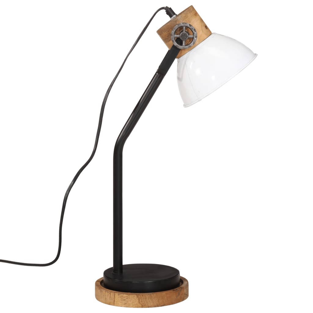 Bureaulamp 25 W E27 18x18x60 cm wit Lampen | Creëer jouw Trendy Thuis | Gratis bezorgd & Retour | Trendy.nl