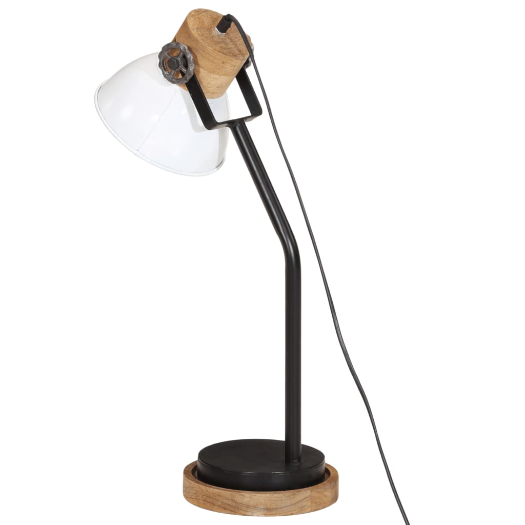 Bureaulamp 25 W E27 18x18x60 cm wit Lampen | Creëer jouw Trendy Thuis | Gratis bezorgd & Retour | Trendy.nl