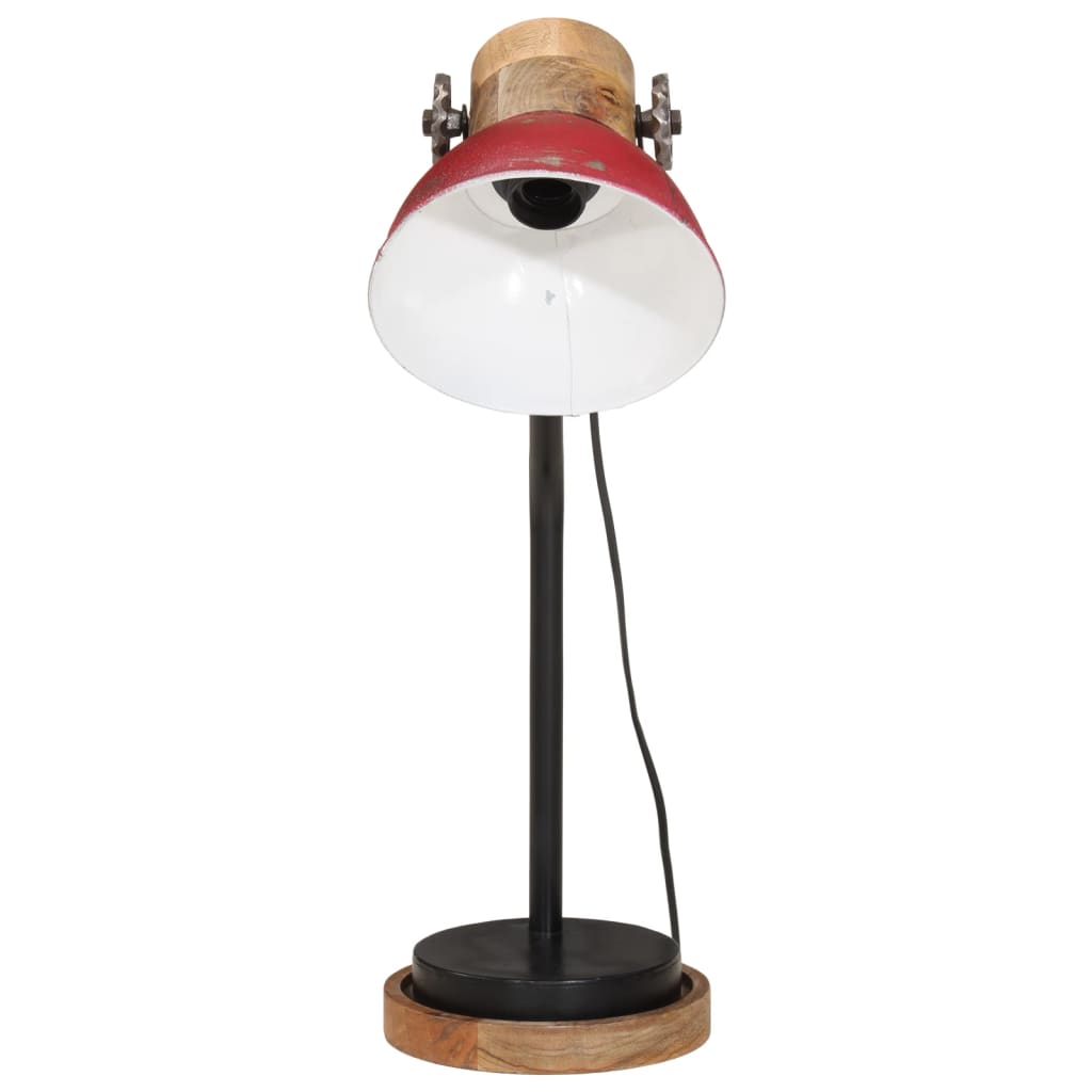 Bureaulamp 25 W E27 18x18x60 cm verweerd rood Lampen | Creëer jouw Trendy Thuis | Gratis bezorgd & Retour | Trendy.nl