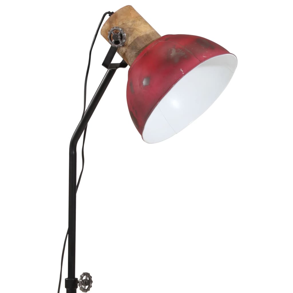 Vloerlamp 25 W E27 30x30x100-150 cm verweerd rood Lampen | Creëer jouw Trendy Thuis | Gratis bezorgd & Retour | Trendy.nl