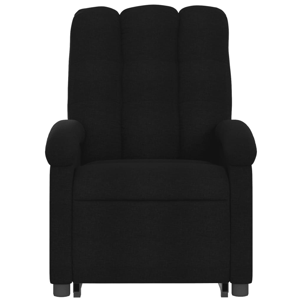 Sta-op-stoel verstelbaar stof zwart Fauteuils & Relaxfauteuils | Creëer jouw Trendy Thuis | Gratis bezorgd & Retour | Trendy.nl