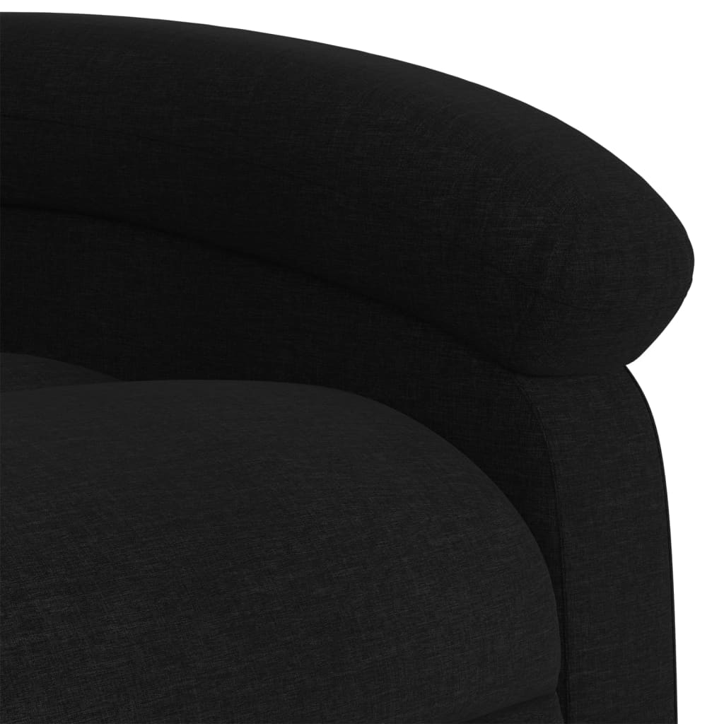 Sta-op-stoel verstelbaar stof zwart Fauteuils & Relaxfauteuils | Creëer jouw Trendy Thuis | Gratis bezorgd & Retour | Trendy.nl