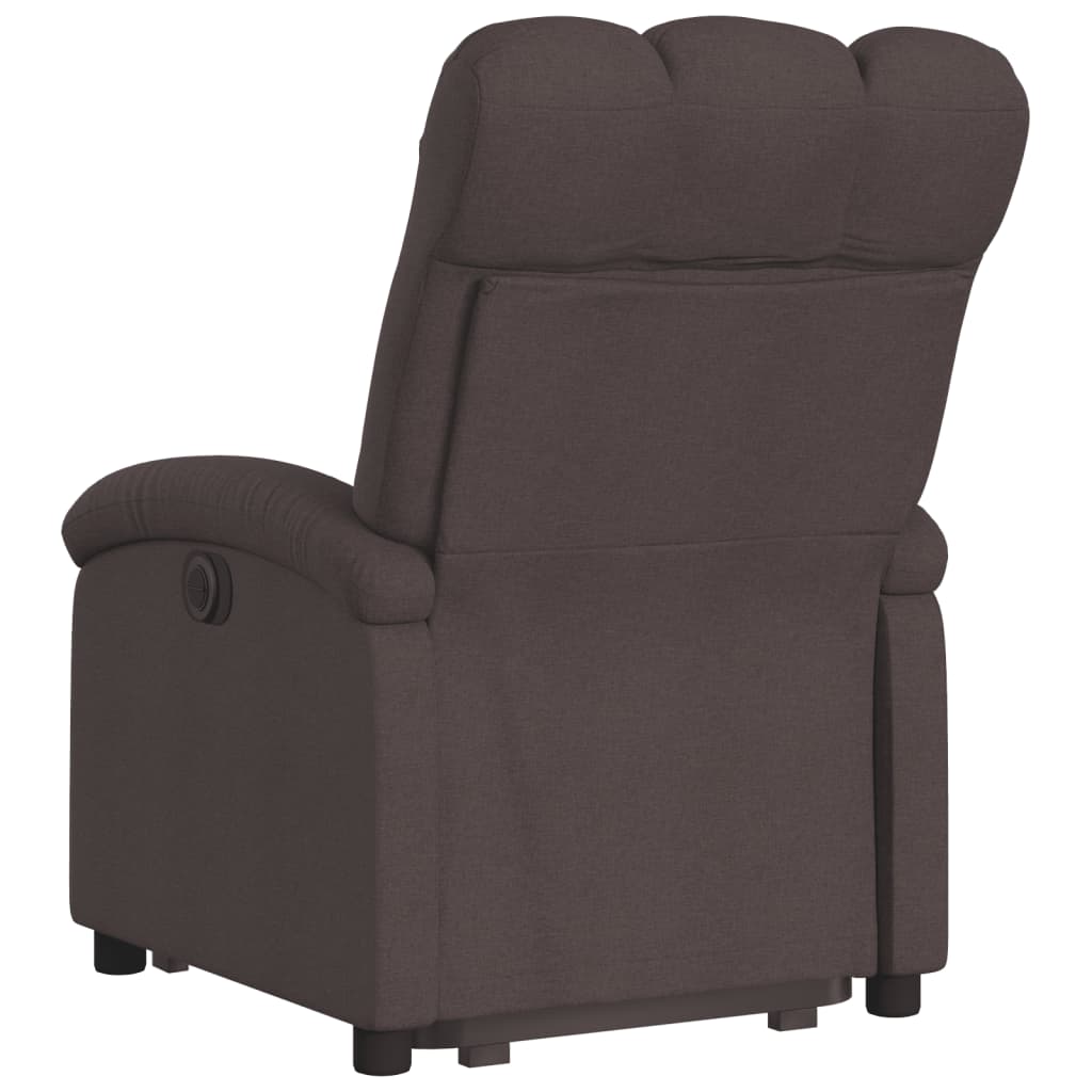 Sta-op-stoel verstelbaar stof donkerbruin Fauteuils & Relaxfauteuils | Creëer jouw Trendy Thuis | Gratis bezorgd & Retour | Trendy.nl