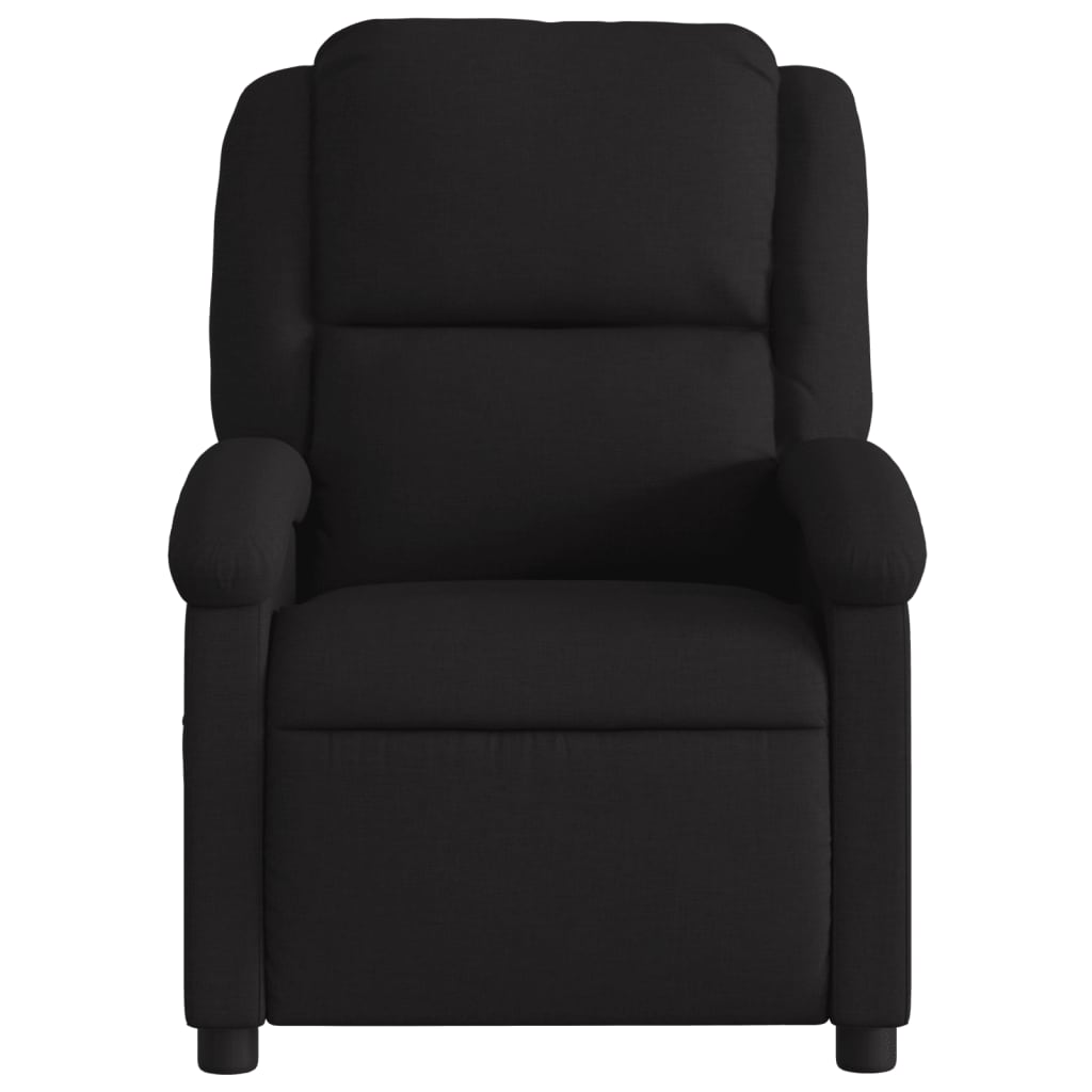 Massagestoel elektrisch verstelbaar stof zwart Fauteuils & Relaxfauteuils | Creëer jouw Trendy Thuis | Gratis bezorgd & Retour | Trendy.nl